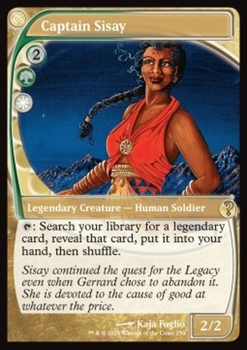 Magic: The Gathering Captain Sisay