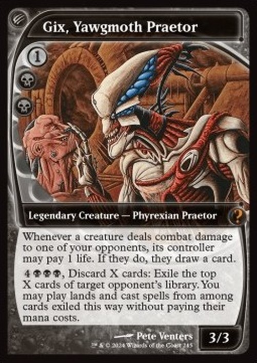 Magic: The Gathering Gix, Yawgmoth Praetor