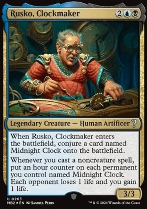 Magic: The Gathering Rusko, Clockmaker