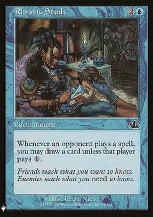 Magic: The Gathering Rhystic Study