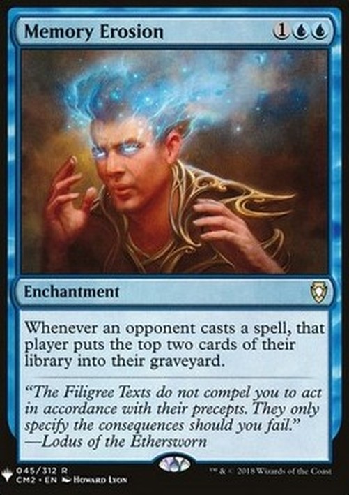Magic: The Gathering Memory Erosion
