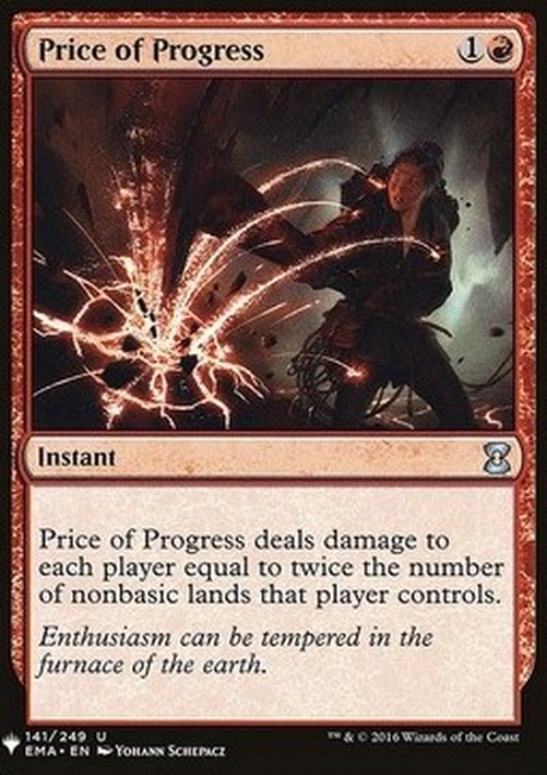 Magic: The Gathering Price of Progress