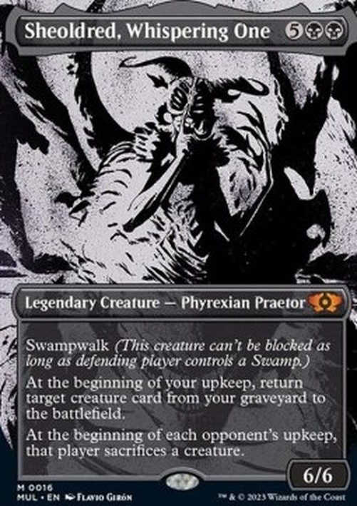 Magic: The Gathering Sheoldred, Whispering One (V.1)