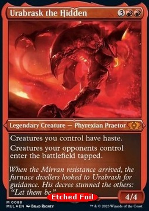 Magic: The Gathering Urabrask the Hidden (V.2)