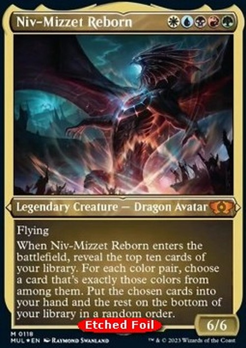 Magic: The Gathering Niv-Mizzet Reborn (V.2)
