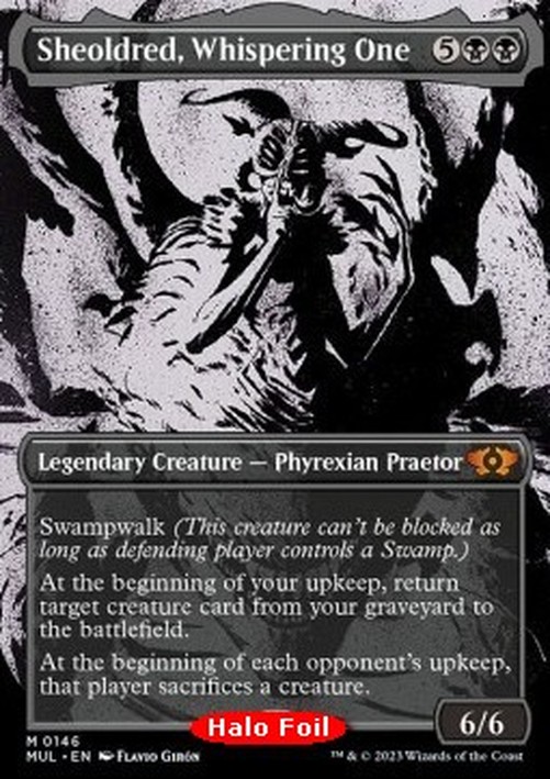 Magic: The Gathering Sheoldred, Whispering One (V.3)
