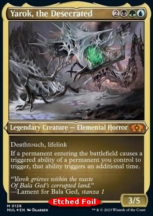 Magic: The Gathering Yarok, the Desecrated (V.2)