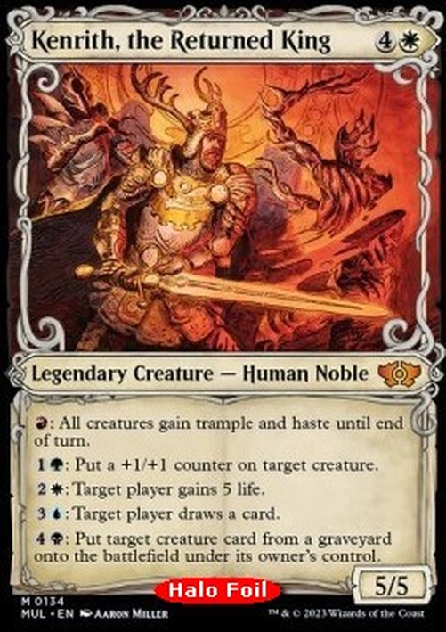Magic: The Gathering Kenrith, the Returned King (V.3)