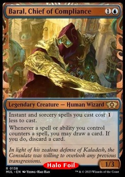 Magic: The Gathering Baral, Chief of Compliance (V.3)