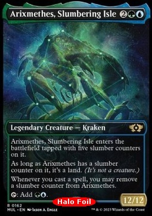 Magic: The Gathering Arixmethes, Slumbering Isle (V.3)