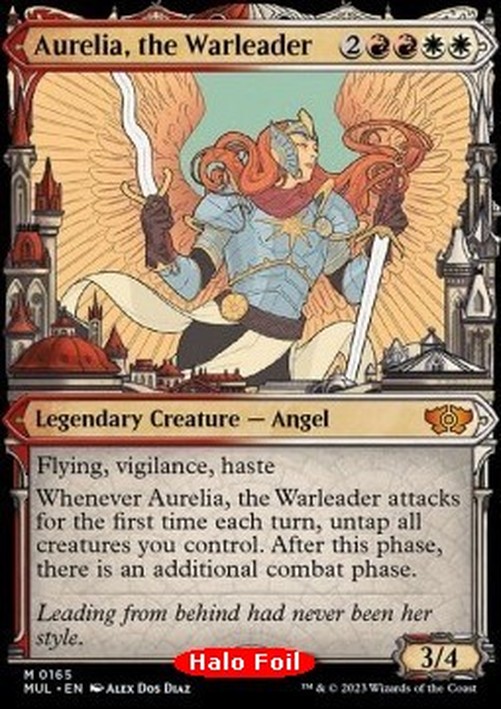 Magic: The Gathering Aurelia, the Warleader (V.3)