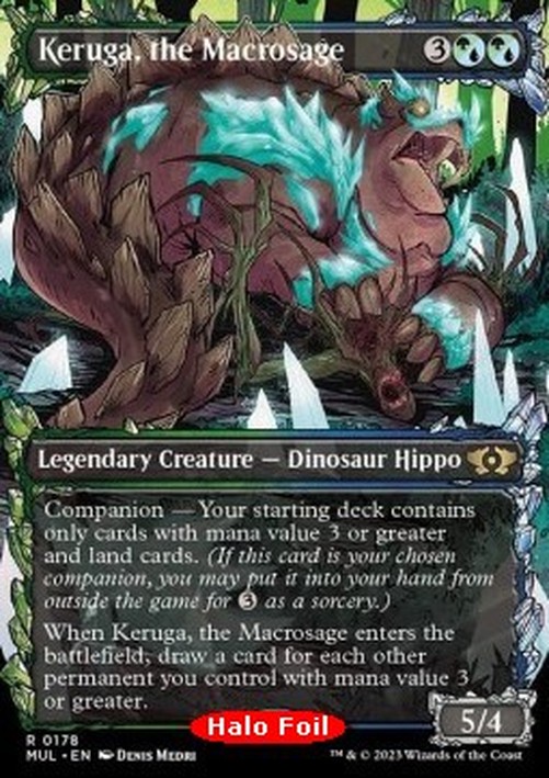 Magic: The Gathering Keruga, the Macrosage (V.3)