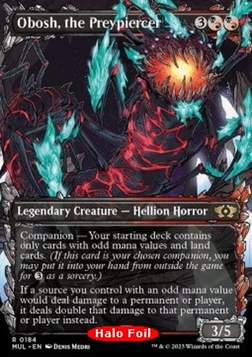 Magic: The Gathering Obosh, the Preypiercer (V.3)