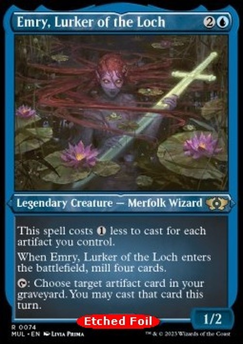Magic: The Gathering Emry, Lurker of the Loch (V.2)