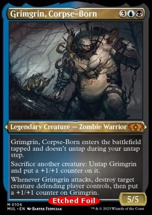 Magic: The Gathering Grimgrin, Corpse-Born (V.2)