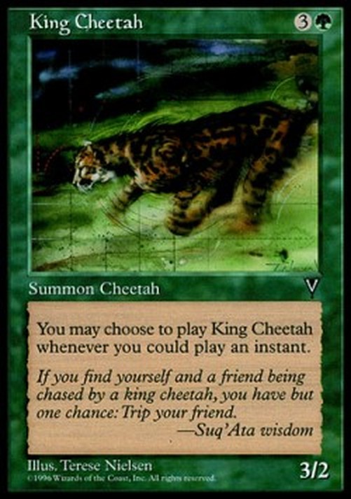 Magic: The Gathering King Cheetah