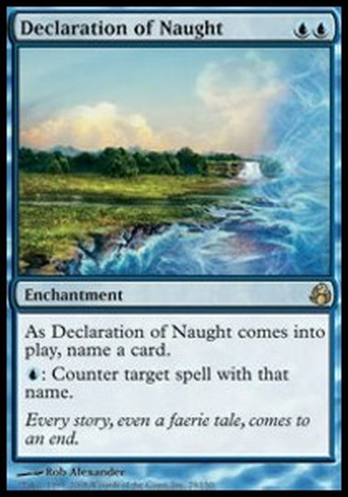 Magic: The Gathering Declaration of Naught