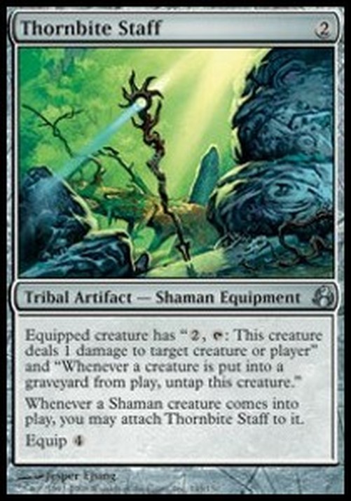 Magic: The Gathering Thornbite Staff