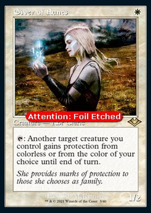 Magic: The Gathering Giver of Runes (V.2)
