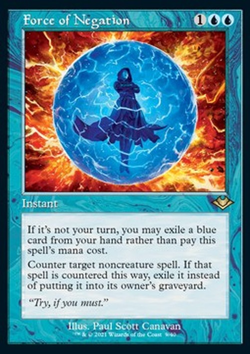 Magic: The Gathering Force of Negation (V.1)
