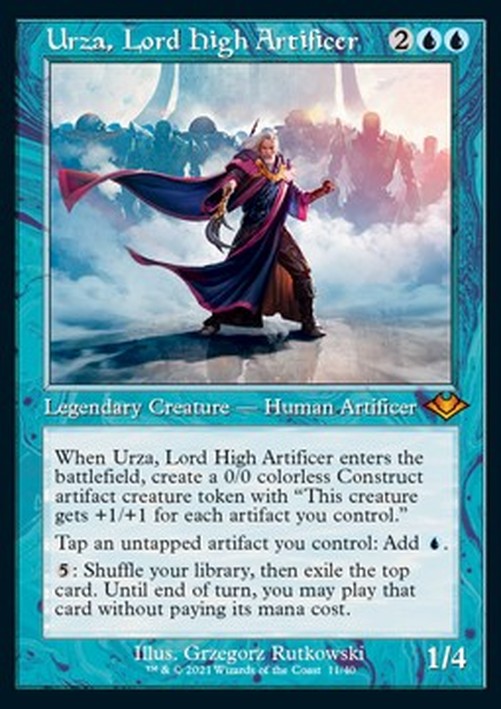 Magic: The Gathering Urza, Lord High Artificer (V.1)