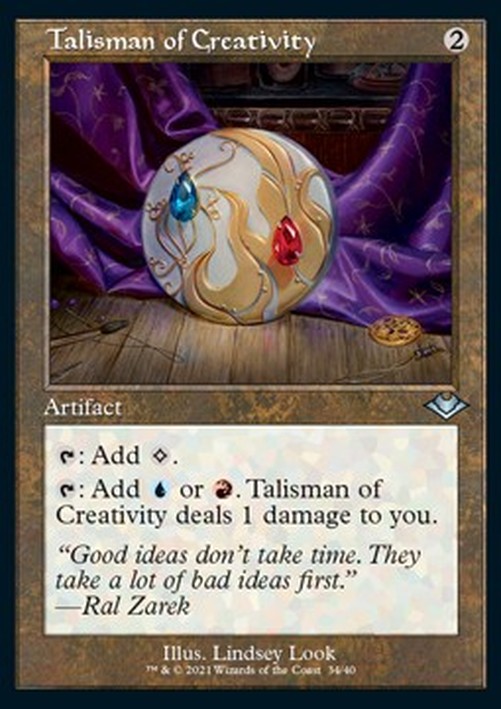 Magic: The Gathering Talisman of Creativity (V.1)