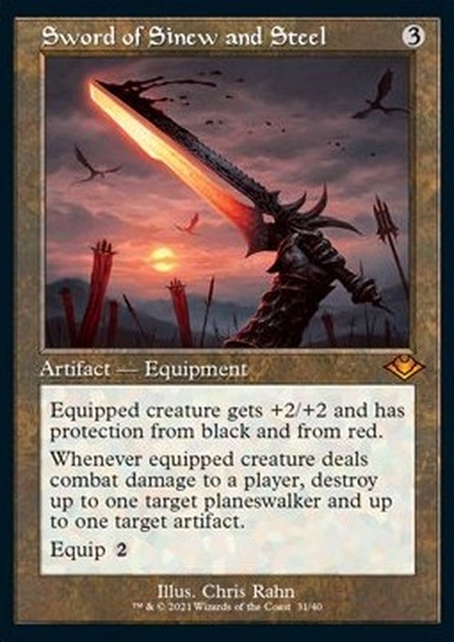 Magic: The Gathering Sword of Sinew and Steel (V.1)