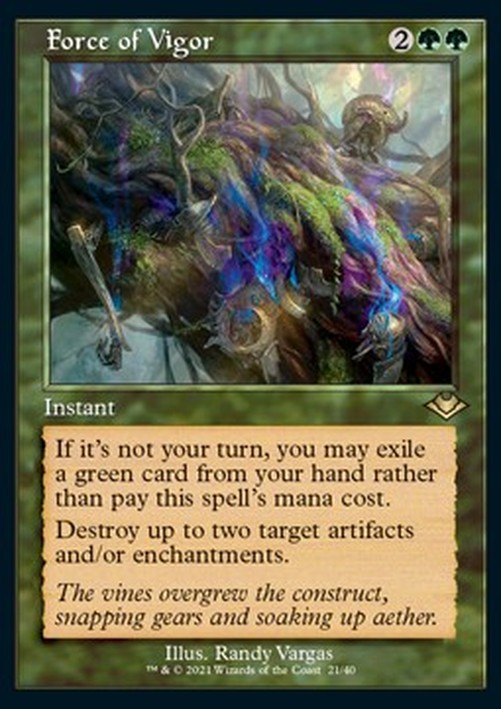 Magic: The Gathering Force of Vigor (V.1)