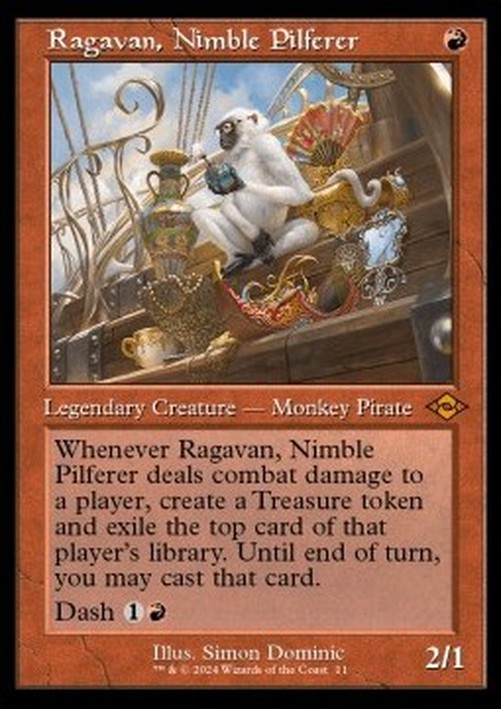 Magic: The Gathering Ragavan, Nimble Pilferer