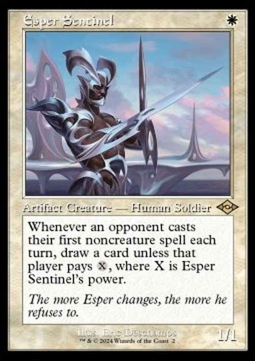 Magic: The Gathering Esper Sentinel
