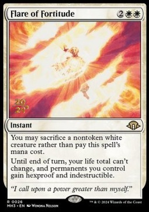 Magic: The Gathering Flare of Fortitude