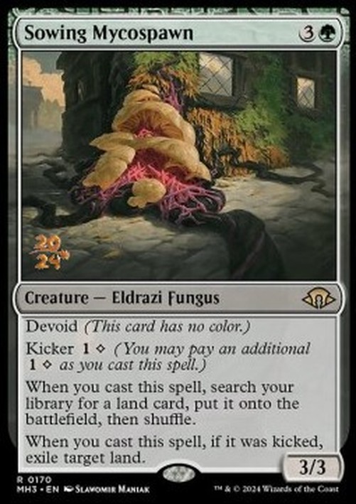 Magic: The Gathering Sowing Mycospawn