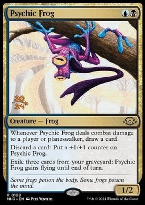 Magic: The Gathering Psychic Frog (V.1)