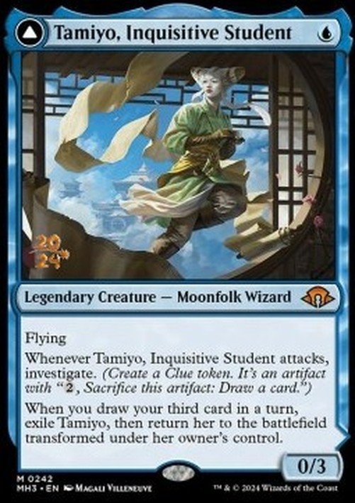 Magic: The Gathering Tamiyo, Inquisitive Student // Tamiyo, Seasoned Schola