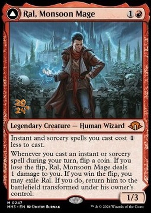 Magic: The Gathering Ral, Monsoon Mage // Ral, Leyline Prodigy