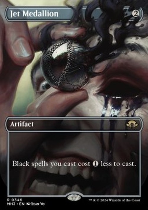 Magic: The Gathering Jet Medallion