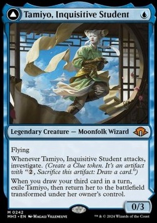 Magic: The Gathering Tamiyo, Inquisitive Student // Tamiyo, Seasoned Schola
