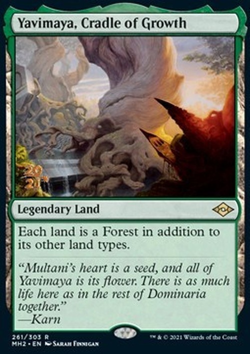 Magic: The Gathering Yavimaya, Cradle of Growth