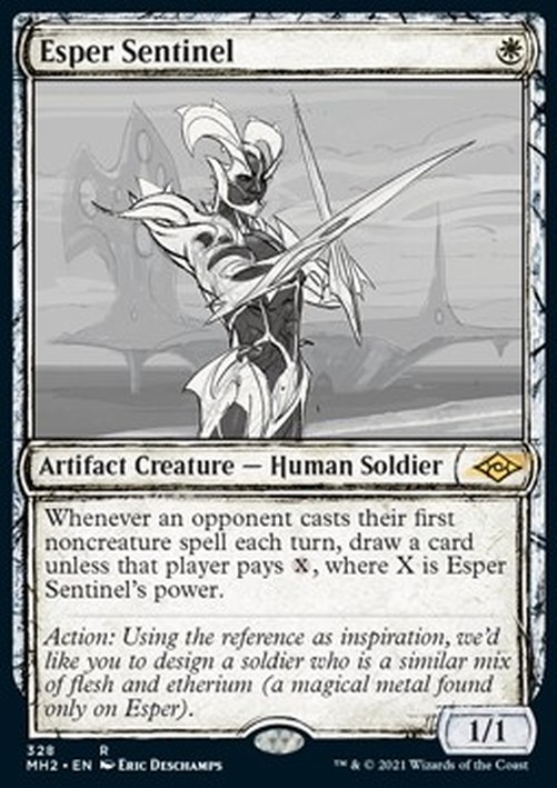 Magic: The Gathering Esper Sentinel