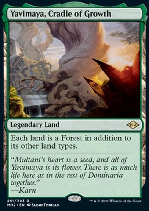 Magic: The Gathering Yavimaya, Cradle of Growth