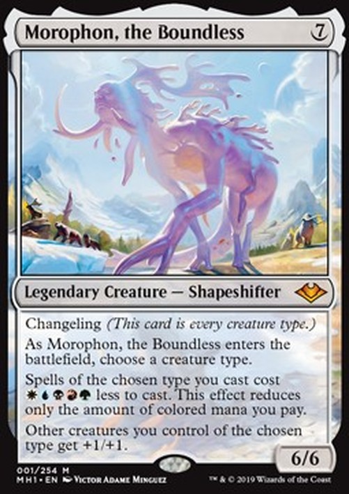 Magic: The Gathering Morophon, the Boundless