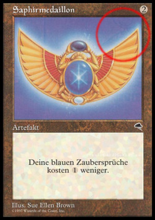 Magic: The Gathering Sapphire Medallion