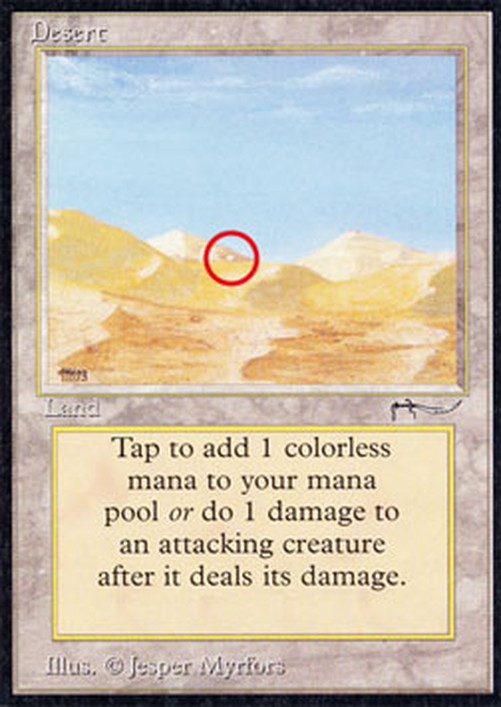 Magic: The Gathering Desert