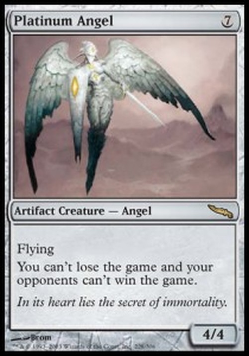 Magic: The Gathering Platinum Angel