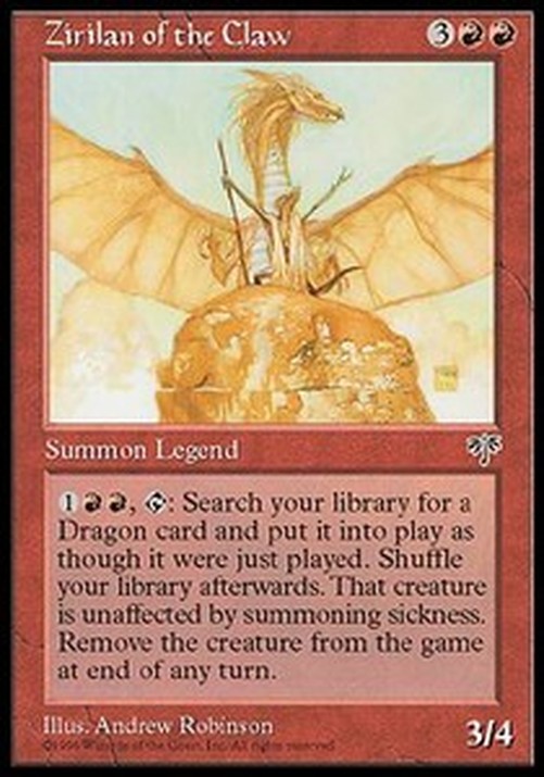 Magic: The Gathering Zirilan of the Claw