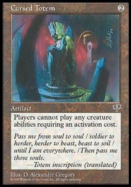 Magic: The Gathering Cursed Totem