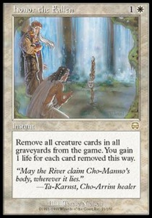 Magic: The Gathering Honor the Fallen