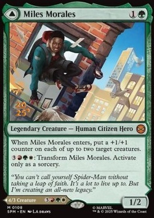 Magic: The Gathering Miles Morales // Ultimate Spider-Man