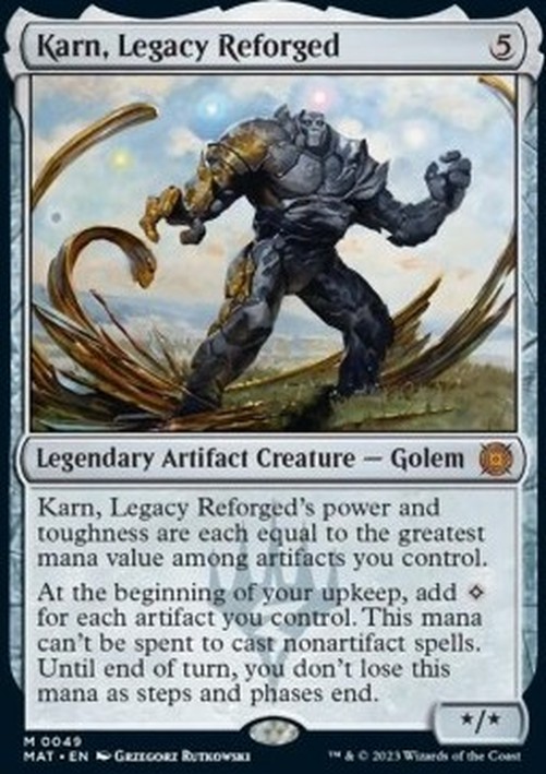 Magic: The Gathering Karn, Legacy Reforged