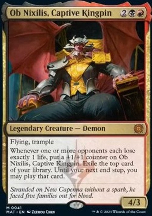 Magic: The Gathering Ob Nixilis, Captive Kingpin
